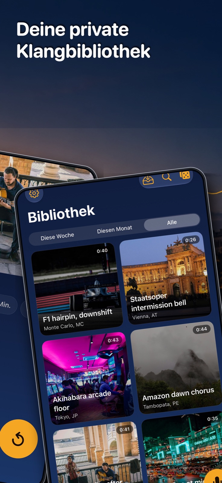 Deine Bibliotheksansicht